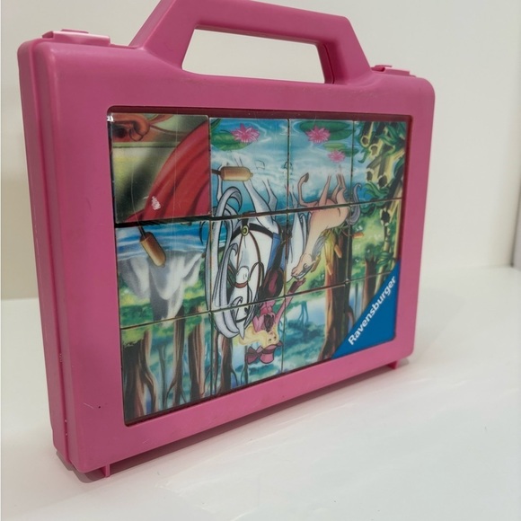 Ravensburger Other - Ravensburger Pink Princess 9-1 Puzzle with Carrying Case-Complète